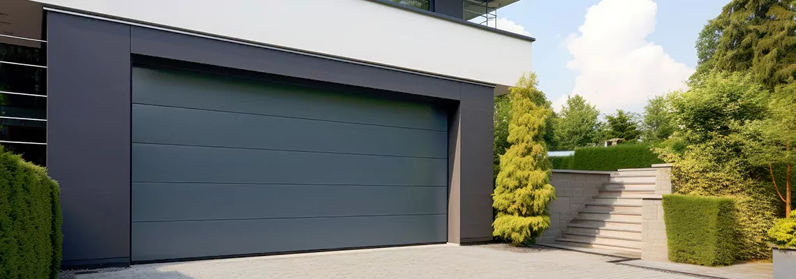 Haas Galvanized Steel Garage Door in Oshawa, ON