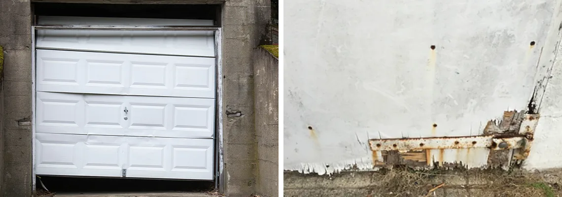 Rotten Commercial Garage Door Repair in Oshawa, ON
