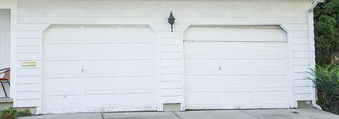 Roller Garage Door Dropped Down Replacement in Oshawa, ON