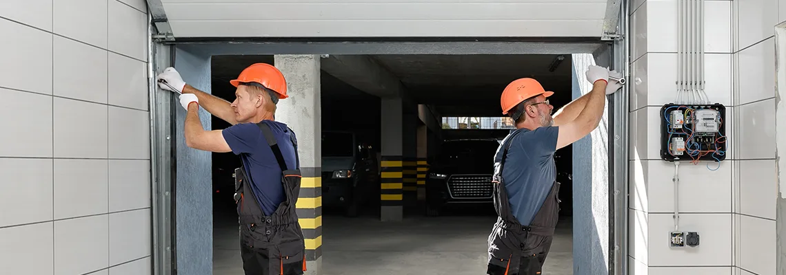 Wooden Garage Door Frame Repair in Oshawa, Ontario