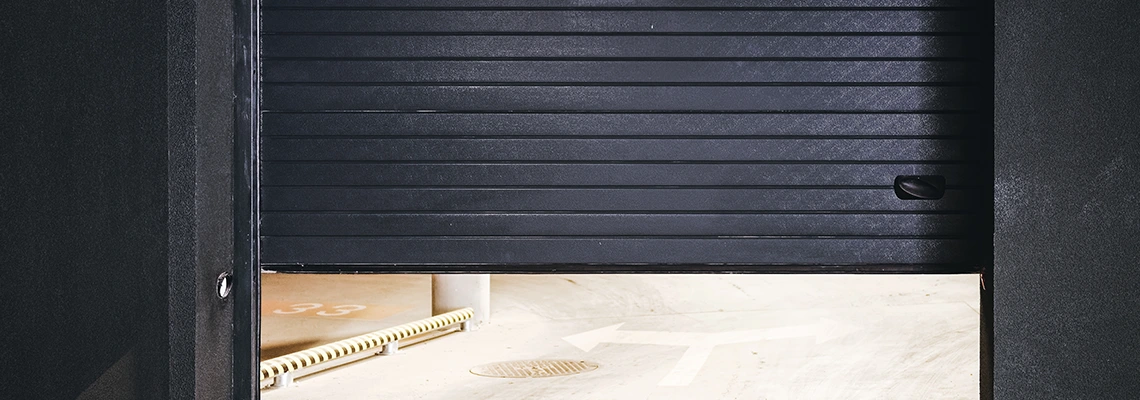 Residential Black Garage Door Installation in Oshawa, ON